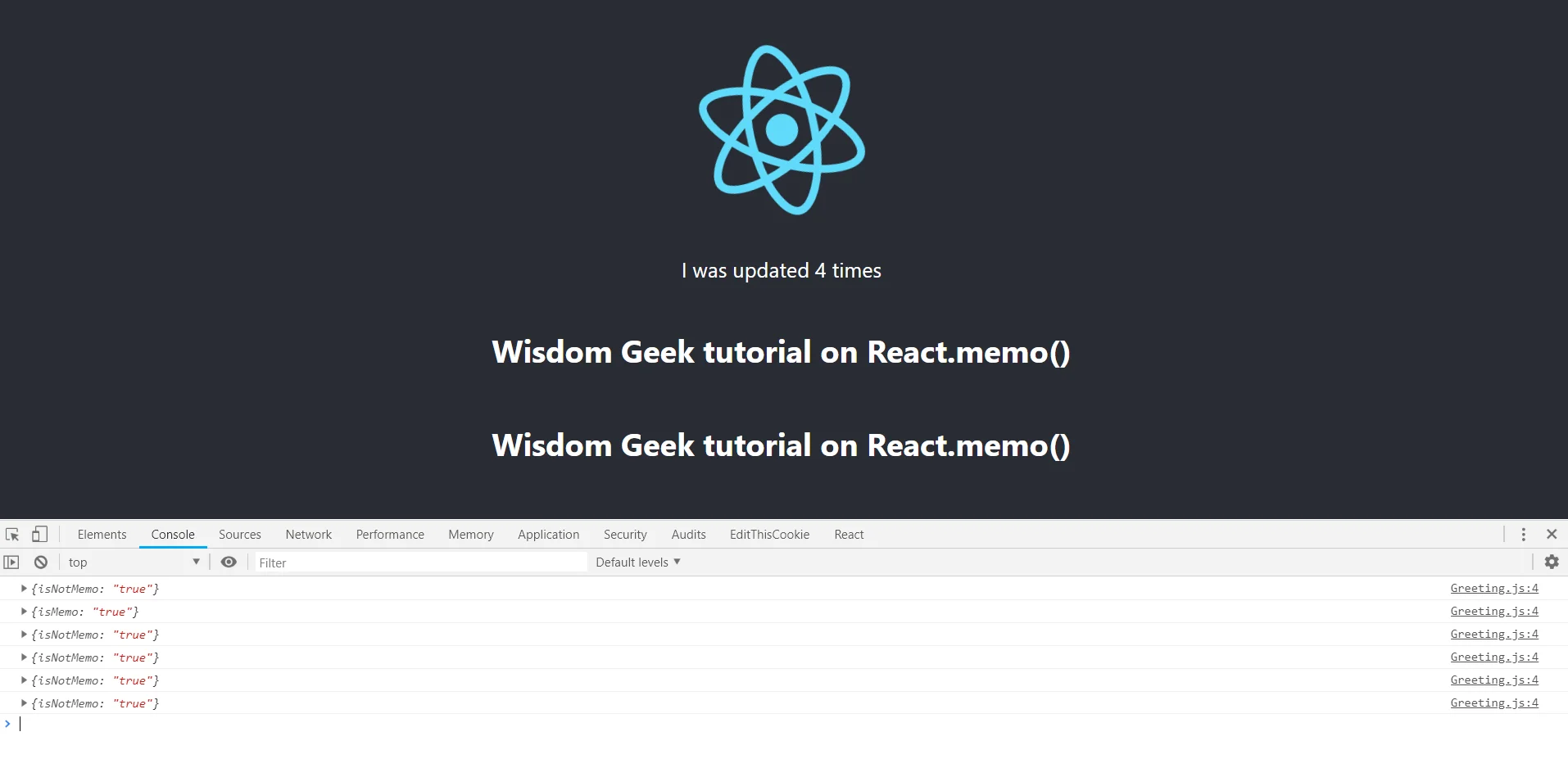 React-memo-demo